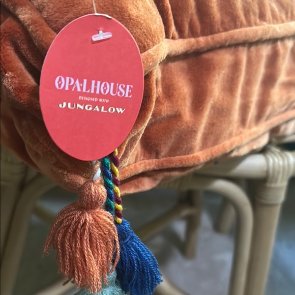 Opalhouse w/Jungalow Orange Accent Pillow - Picture 5 of 6